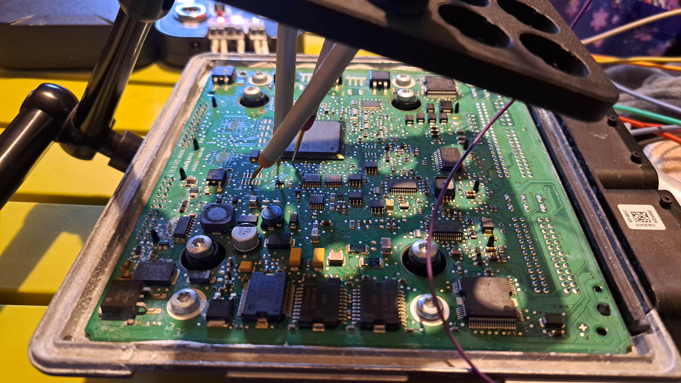 ECU diagnostic work